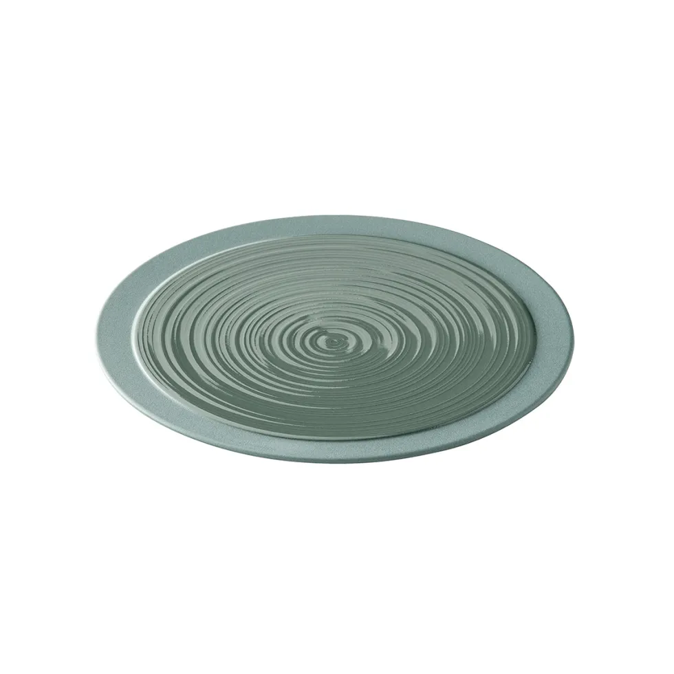 BAHIA ARGILE VERT Assiette à dessert 23 cm