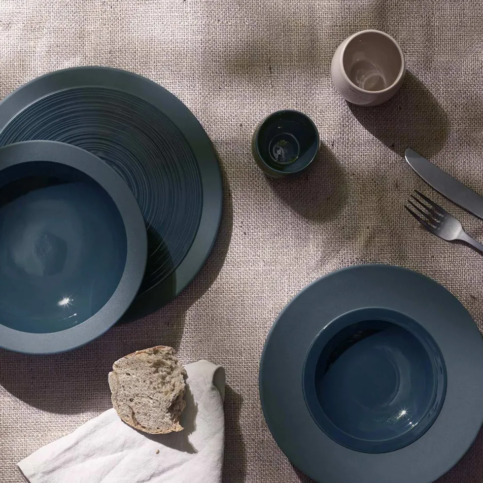 BAHIA BLEU DE ROCHE Assiette 26 cm