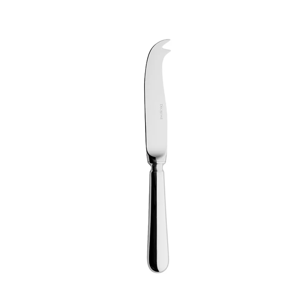 BLOIS MIROIR Couteau à fromage manche orfèvre lame unie
