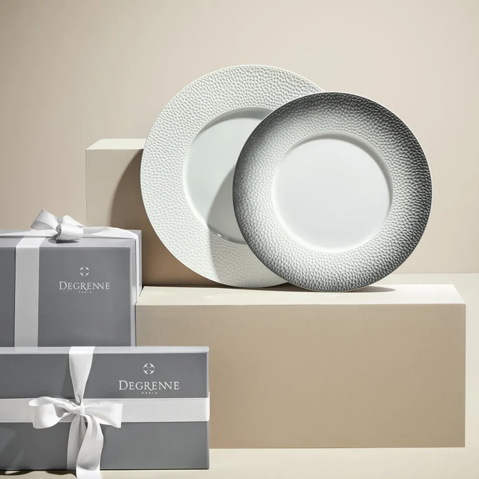 COLLECTION L FRAGMENT BLANC Assiette à dessert 24 cm