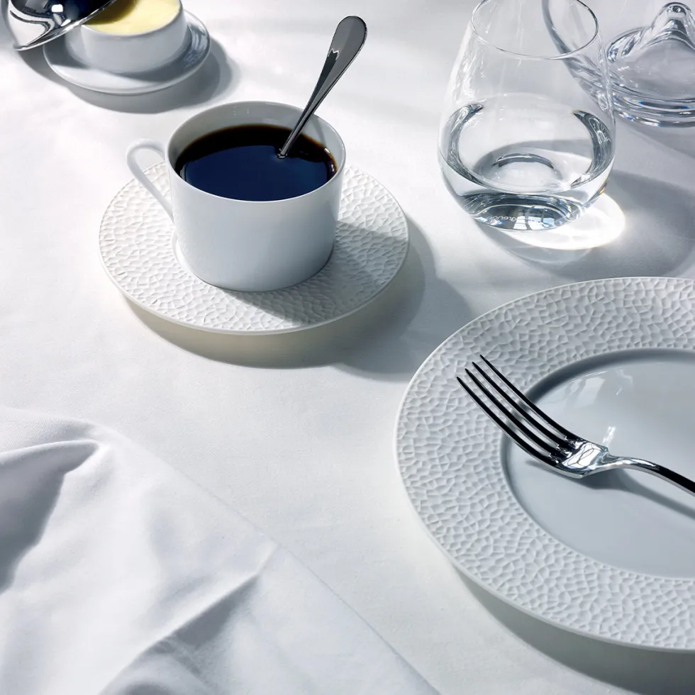 COLLECTION L FRAGMENT BLANC Assiette à dessert 24 cm