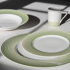 HYPNOSE VERT Assiette plate
