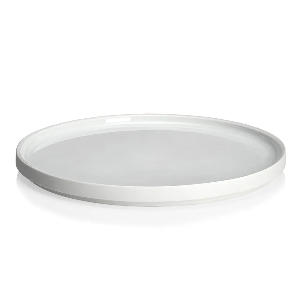 LA VAISSELLE DE L'ECONOME BLANCHE Coffret 4 assiettes 24 cm
