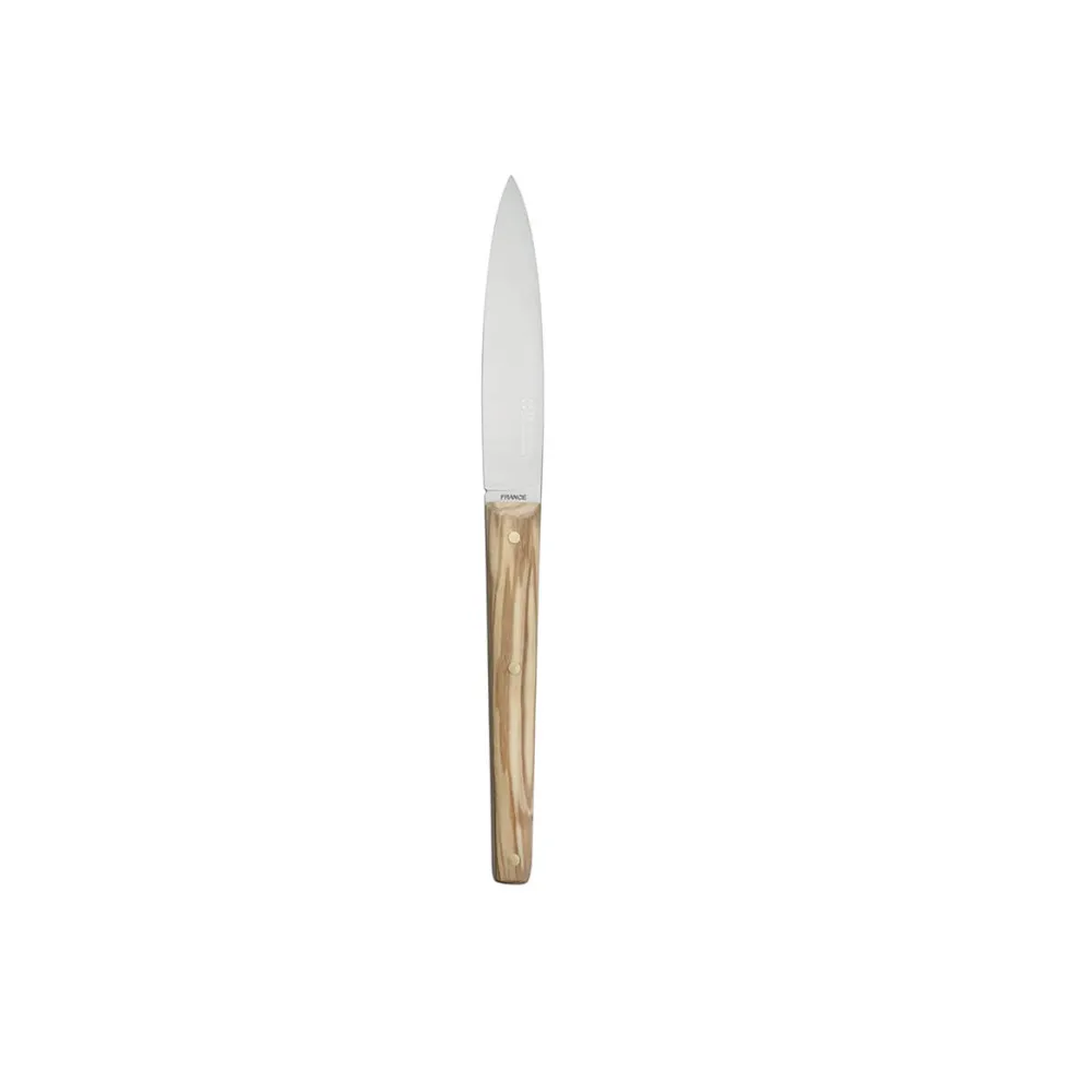 MIRAGE LES ESSENCES Coffret 6 couteaux à steak manche olivier