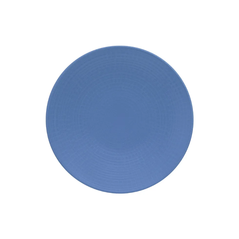 MODULO NATURE BLEU GALET assiette à pain ronde 16 cm