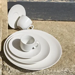 MODULO NATURE KAOLIN Assiette de présentation 31,5 cm