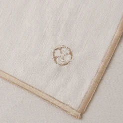 NUANCES COTON & LIN NUDE Lot de 4 serviettes 50 x 40 cm