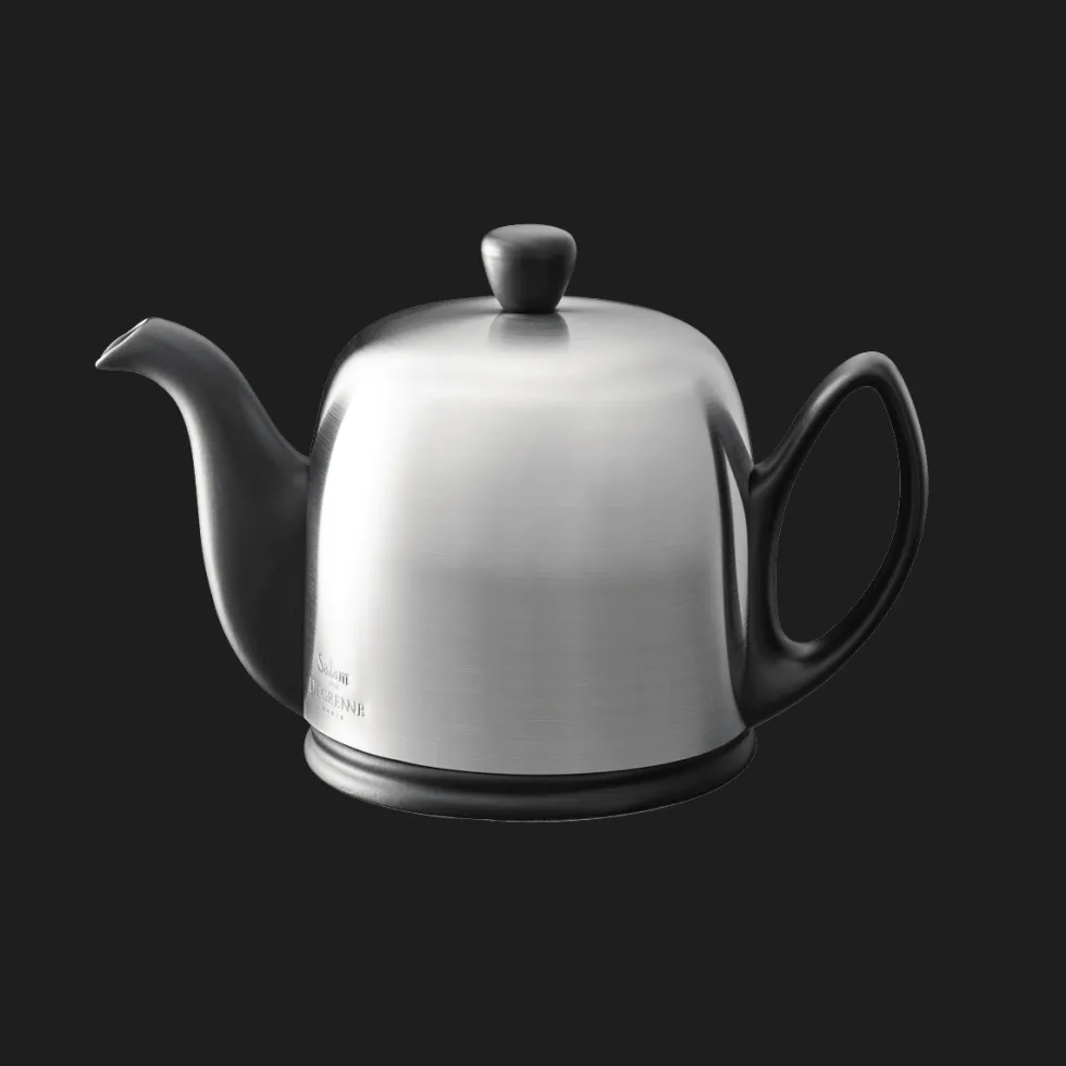 SALAM CLASSIQUE Théière cloche mat - corps noir