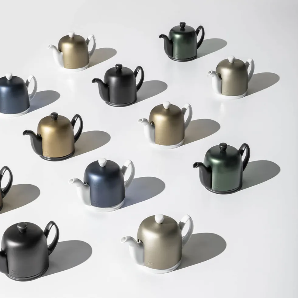 SALAM MINERALE Théière 6 tasses cloche noire