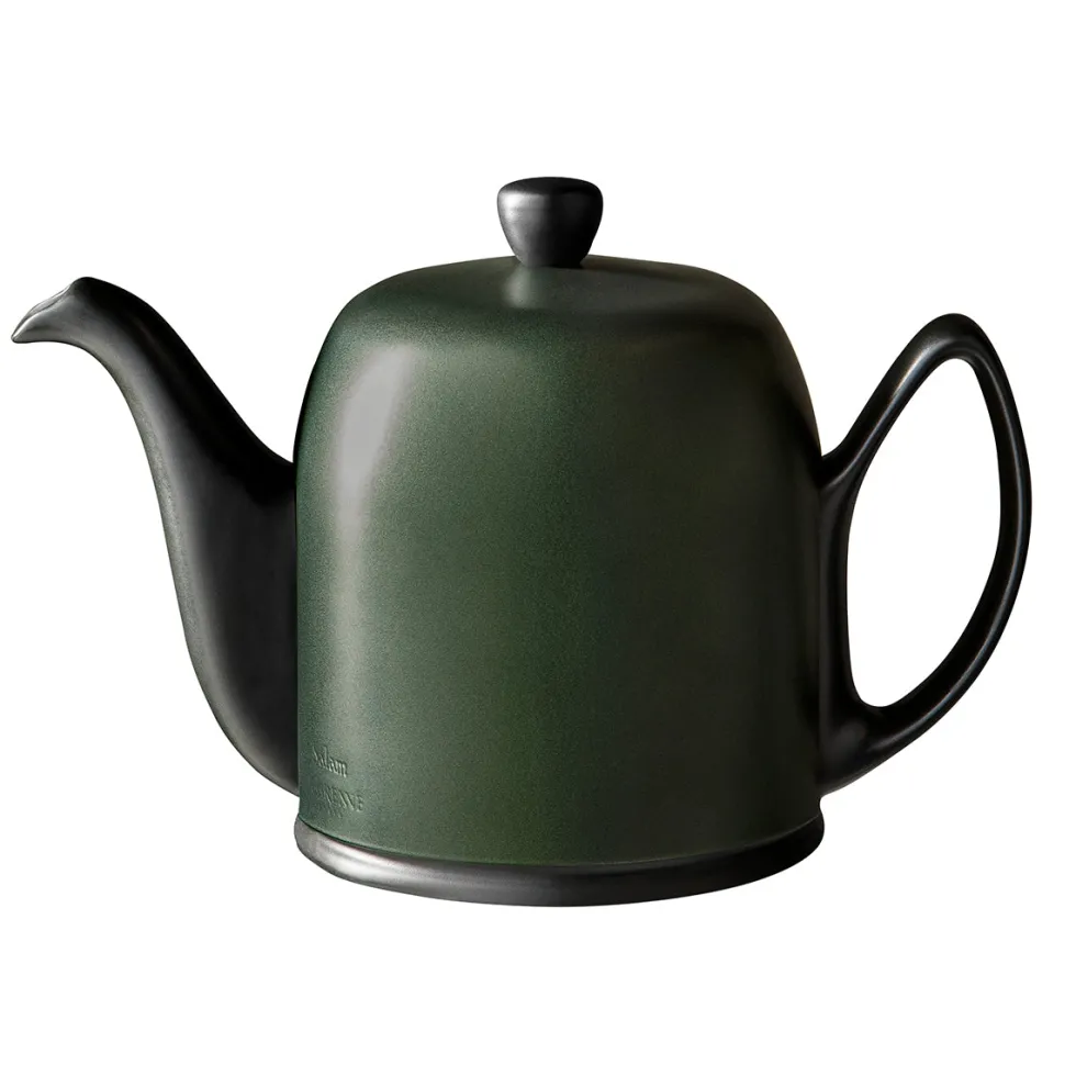 SALAM MINERALE Théière 6 tasses cloche emeraude