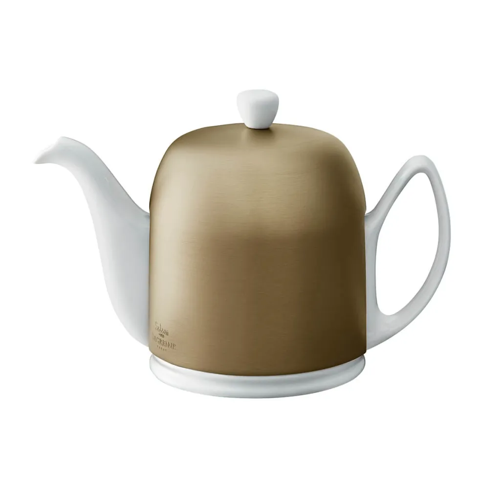 SALAM MINERALE Théière 6 tasses cloche bronze