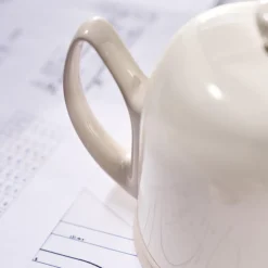 SALAM MONOCHROME Théière 6 tasses cloche rose nude