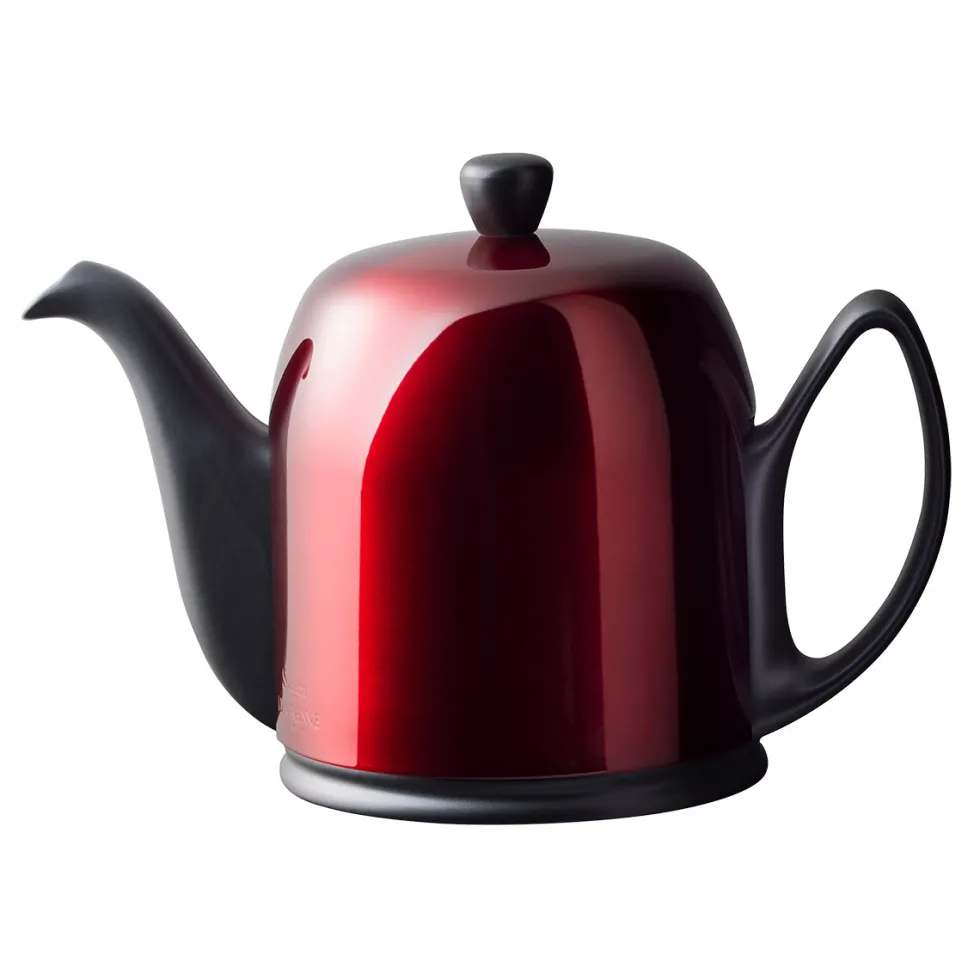 SALAM POMME D'AMOUR Théière 6 tasses cloche rouge